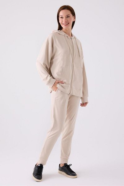 Arnetta Γυναικείες τσέπες και κουκούλα Skinny Leg Thin Fleece Σετ 2 τεμαχίων