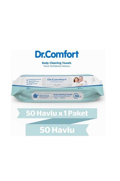 Comfort Dr Comfort 50-Piece Perineum and Body Cleansing Towel Set