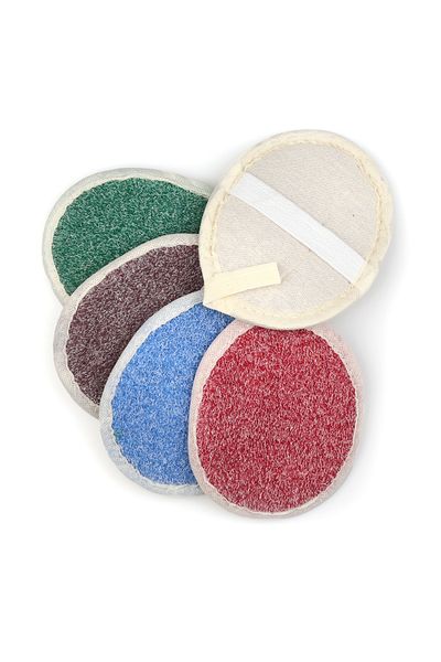 Fe Polyester Oval Face Pad Face Pad