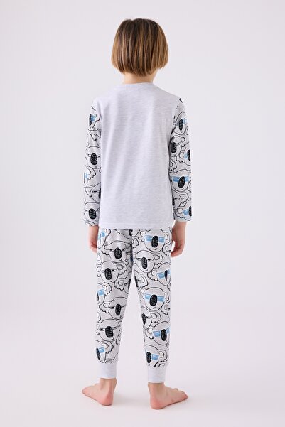 Rolypoly Boy's Pajama Set - Single Jersey Woven