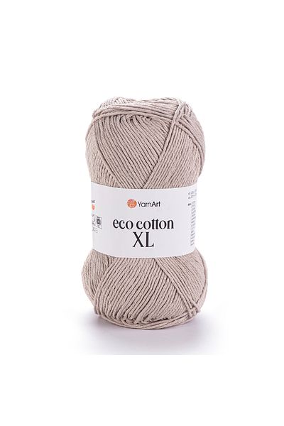 Yarnart Eco Cotton Xl - Πλεκτό Χέρι Νήμα Άμμος Μπεζ-768