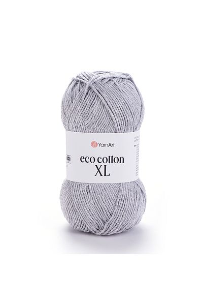 Yarnart Eco Cotton Xl - Πλεκτό Χέρι Νήματα Γκρι-763