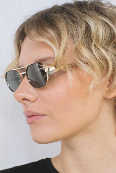 Bilge Karga Marny Gold Green Sunglasses