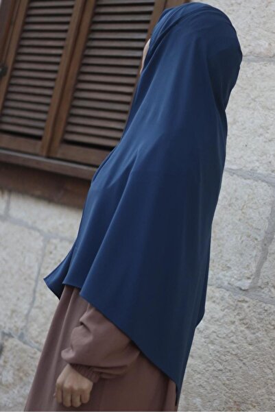 ANDE Şal M. İpeği - Albastru indigo