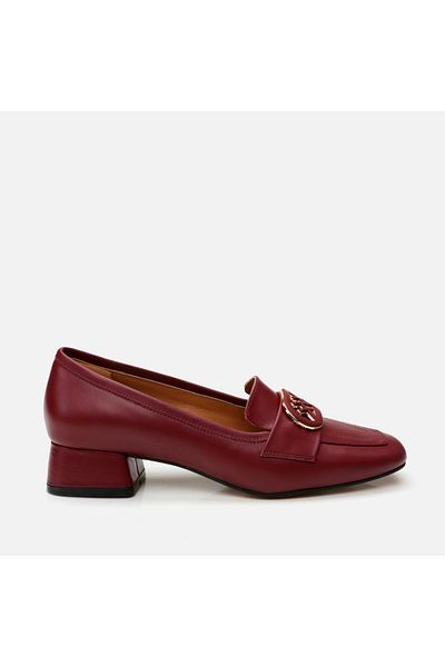 Hotiç Loafer de damă din piele naturală roșu Claret