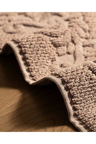 Madame Coco Norice 100% Cotton Foot Towel - Mink - 50X70 cm