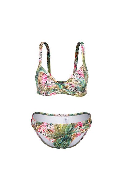 Kom Mixprint Lined Bikini - Αφαιρούμενο Push Up