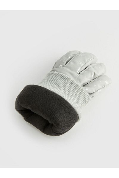 LC Waikiki Patterned Girl's Snow Gloves