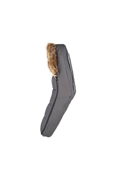 Anex Footmuff Koyu Gri - Rüzgar Geçirmez ve Yumuşak Bebek Ayak Tulumu, Soğuk Havalara Uygun