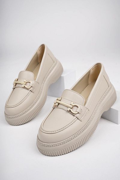 MUGGO Garanție Pegula - Loafer casual pentru femei cu talpă groasă