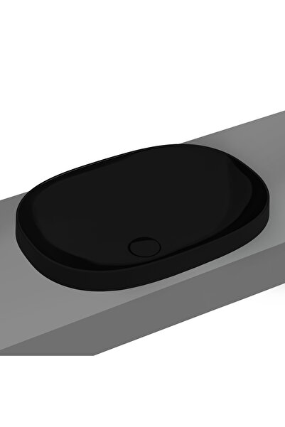 VitrA Frame 5652B483-0016 Tezgah üstü lavabo, Mat Siyah
