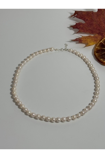 DURAN TAKI TASARIM Hakiki İnci Gümüş Kolye