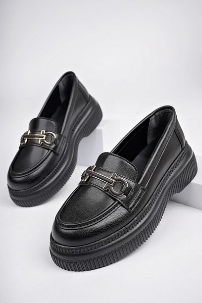 MUGGO Garanție Pegula - Loafer casual pentru femei cu talpă groasă
