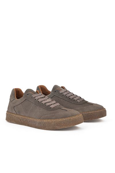 Ziya Genuine Leather Women's Sneakers - 1431000 Z4251 Taupe