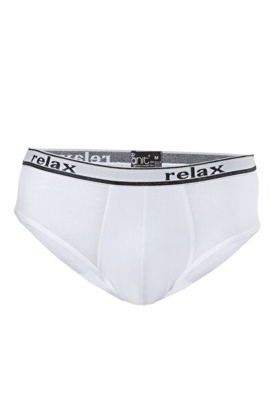 Anıt 1269 Chiloți pentru bărbați din bumbac Relax, alb, 3 bucăți