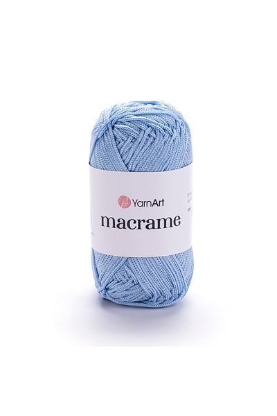 Yarnart Macrame - Μακραμέ Χειροποίητο Νήμα Πλεκτομηχανής Baby Blue-133