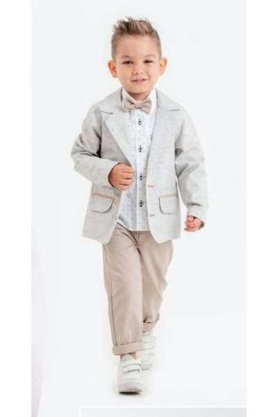 Mnk Baby&Kids Boy's Jacket Children's Suit MNK3190 GREEN