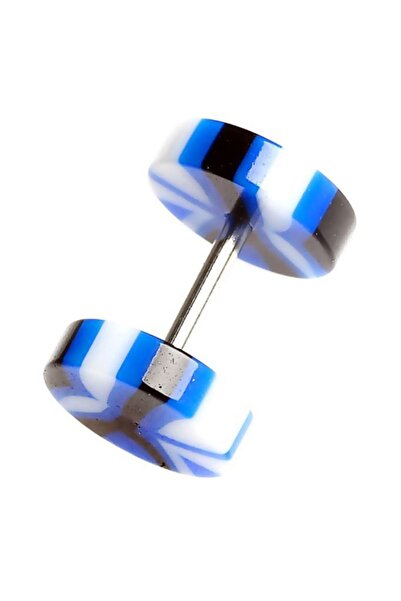 Rouge Tunnel Piercing Bioplast Steel Earrings