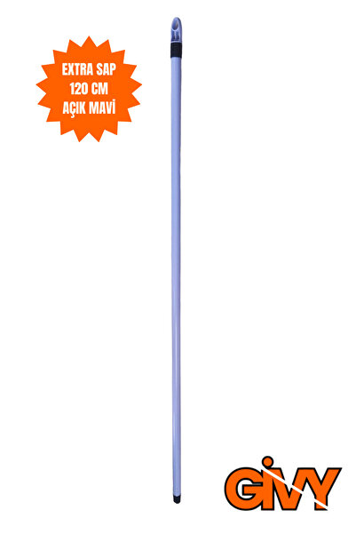 GİVY Titiz Ekstra Fırça-Çekpas Sapı Açık Mavi 120 cm