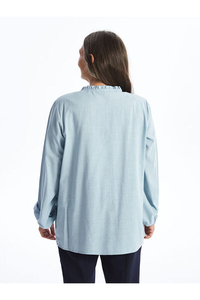 LC Waikiki Γυναικεία μπλούζα με γραβάτα γιακά