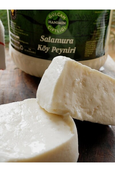 GÜLCAN HANIMIN ÇİFTLİĞİ Şirden Mayalı Salamura Köy Peyniri 1kg