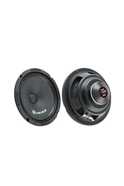 Genel Markalar Rs-M6nx 16 cm Neodyum Özel Mıknatıs Oto Midrange Hoparlör Çifti 600wat-200w rms