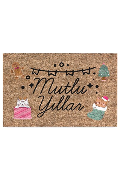 Monnhein Waterproof Custom Design Door Mat for Christmas - Colors and Decorations