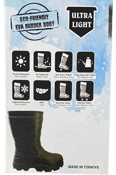 Palmier Haki Eva Термоботи для мисливців - Водонепроникні, легкі, не ковзають, теплоізоляція від холоду та тепла EMK