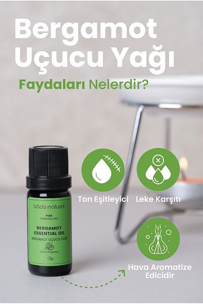 Bade Natural Bergamot Essential Oil 100% Pure 10 ml