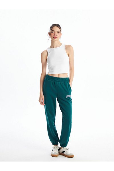 LC Waikiki Lw - Crew Neck Plain Crop Women's Athlete