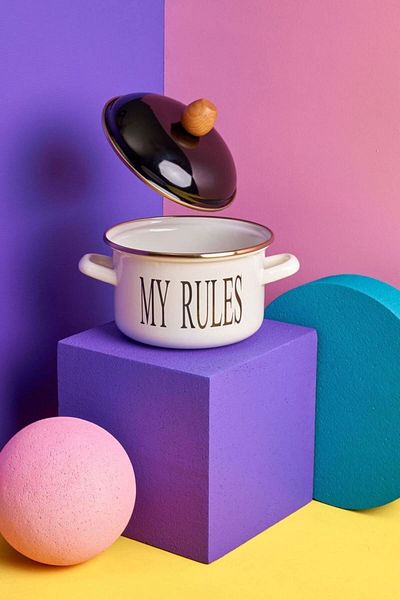 Miss Betty 63455 Motto Pot Ivory 16cm