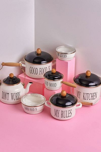 Miss Betty 63455 Motto Pot Ivory 16cm