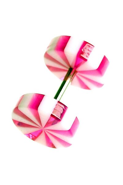 Rouge Tunnel Piercing Bioplast Steel Earrings