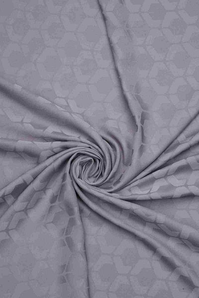 Merve DAĞLI Mountain Jacquard Gray Shawl
