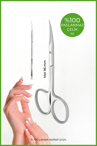 Nera Classy Matgrino02 - Pro Stainless Steel Manicure Meat Scissors