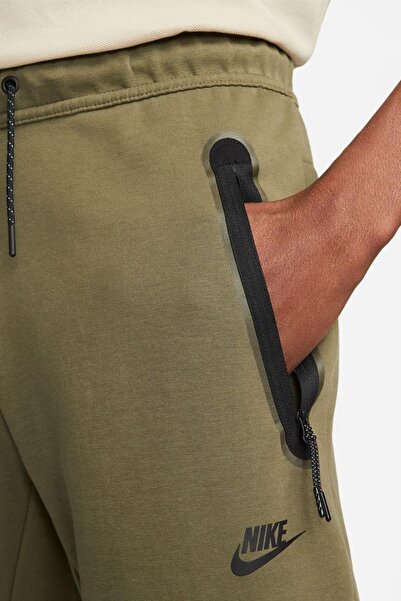 Nike Sportswear Tech Fleece Pant Green Black Erkek Eşofman Altı Haki Yeşil