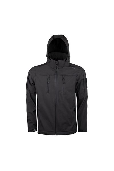 Evolite Evolite Alpha Tactical Softshell - Men's Black Outdoor Coat