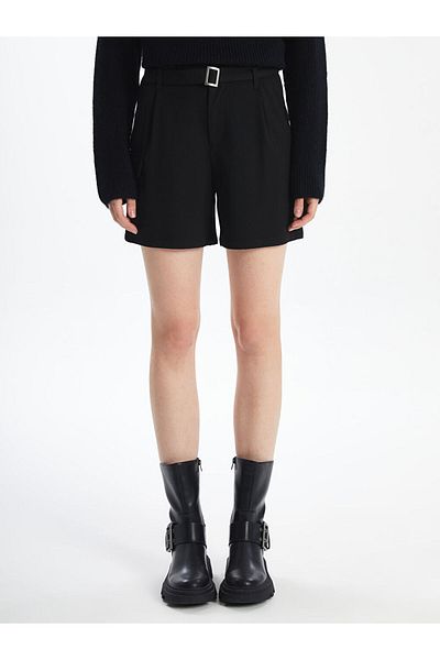 LC Waikiki Pantaloni scurți de damă XSIDE cu centură în talie