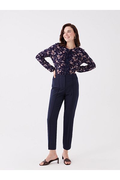 LC Waikiki Slim Fit dámské rovné kalhoty