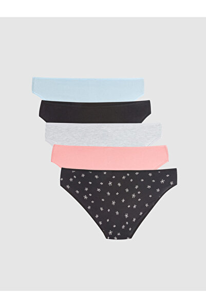 LC Waikiki Pack of 5 Printed Bikini Panties