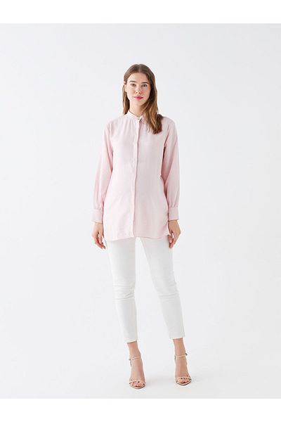 LC Waikiki Pregnant Women's Collar Straight Long Sleeve Tunic
