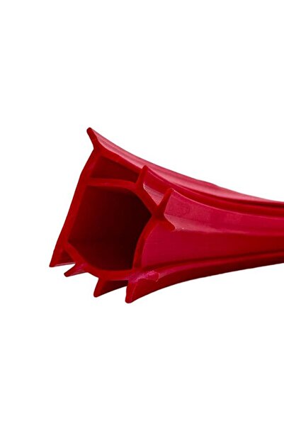 CONTACALL Alev Önleyici Yangın Kapısı Fitili Yangın Contası 6 Metre Kırmızı Y...