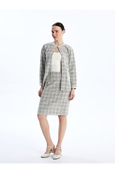 LC Waikiki Lcw Waist Zipper Plaid Women's Skirt Fast Fashion