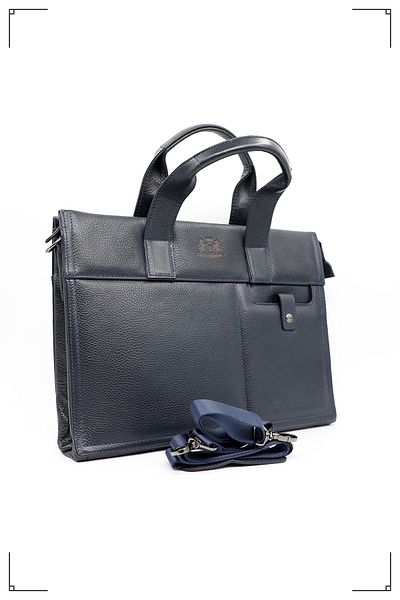 Derimo Leather حقيبة كمبيوتر محمول وحقيبة من الجلد الطبيعي
