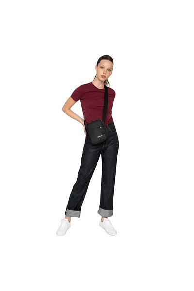 Eastpak Η One Black Mini Messenger Bag Black EK045008