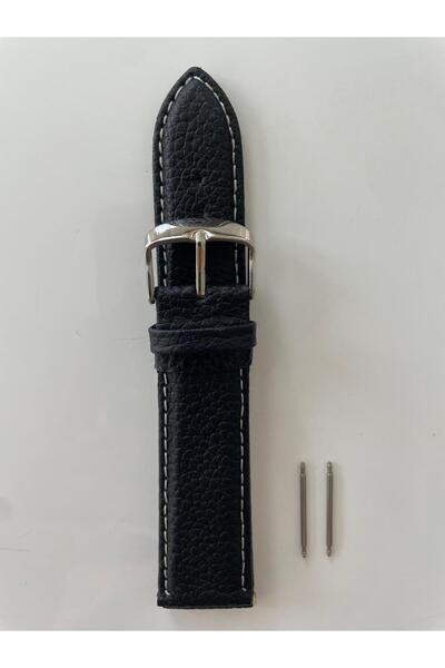 mesaderi 22mm Hakiki Deri Saat Kordonu