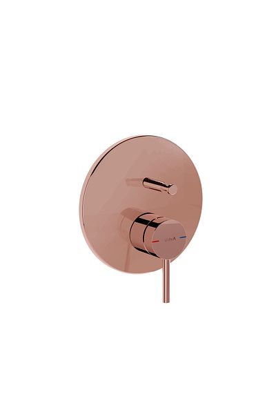 VitrA A 4262026   Origin Built-In Bathroom Faucet - Surface Mounted, Copper