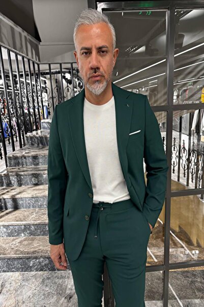 Fc Plus İPLİ PANTOLONLU TAKIM ELBİSE