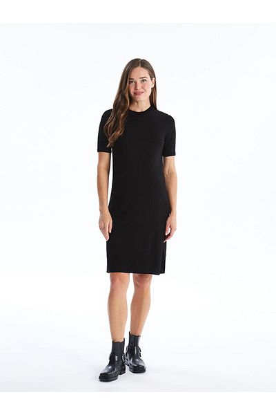 LC Waikiki Rochie de damă tricotată cu decolteu