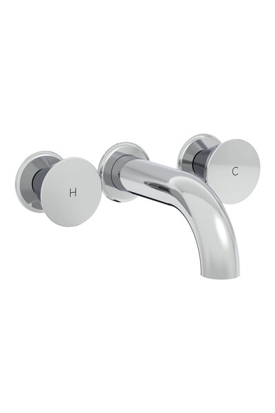 VitrA Liquid A42690 Ankastre Kısa Lavabo Bataryası, Krom